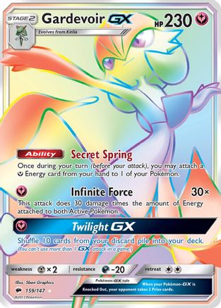 Gardevoir-GX 159/147 - Burning Shadows Holofoil