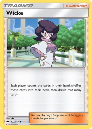 Wicke 127/147 - SM  Burning Shadows