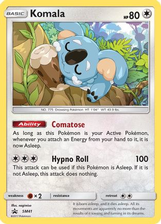 Komala SM41/248 - SM Black Star Promos Holofoil