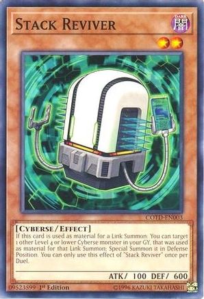 Stack Reviver (COTD-EN003) - Code of the Duelist Unlimited