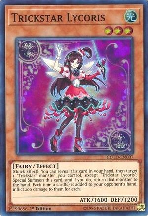 Trickstar Lycoris (COTD-EN007) - Code of the Duelist 1st Edition