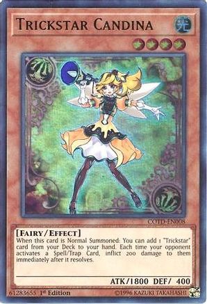 Trickstar Candina (COTD-EN008) - Code of the Duelist 1st Edition