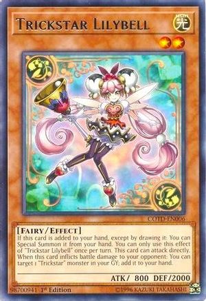 Trickstar Lilybell (COTD-EN006) - Code of the Duelist 1st Edition