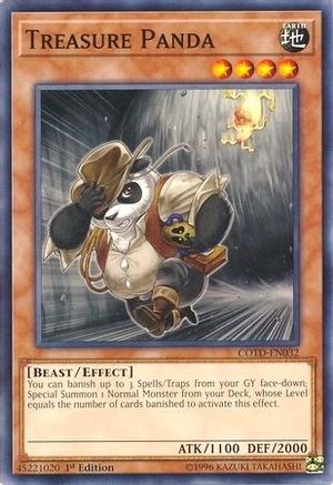 Treasure Panda (COTD-EN032) - Code of the Duelist 1st Edition