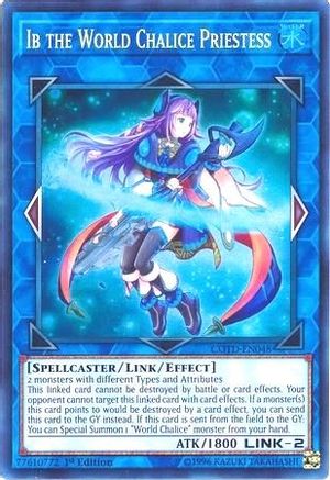 Ib the World Chalice Priestess (COTD-EN048) - Code of the Duelist Unlimited