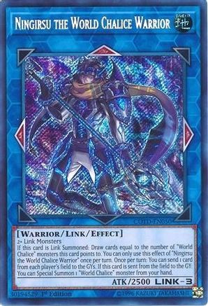 Ningirsu the World Chalice Warrior (COTD-EN050) - Code of the Duelist 1st Edition