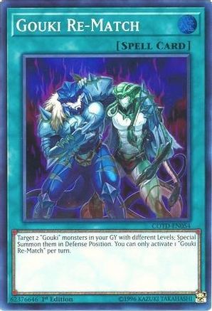 Gouki Re-Match (COTD-EN054) - Code of the Duelist Unlimited