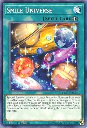 Smile Universe (COTD-EN056) - Code of the Duelist 1st Edition