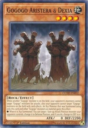 Gogogo Aristera & Dexia (COTD-EN092) - Code of the Duelist Unlimited