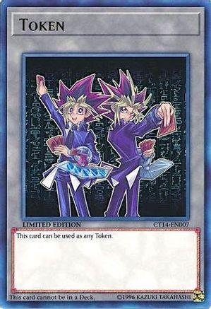 Token: Yugi/Yami (CT14-EN007) (CT14-EN007) - 2017 Mega-Tins Limited