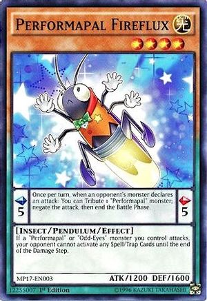 Performapal Fireflux (MP17-EN003) - 2017 Mega-Tins Mega Pack 1st Edition