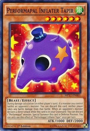 Performapal Inflater Tapir (MP17-EN061) - 2017 Mega-Tins Mega Pack 1st Edition