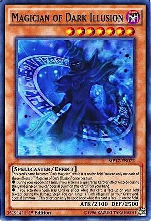 Magician of Dark Illusion (MP17-EN072) - 2017 Mega-Tins Mega Pack 1st Edition