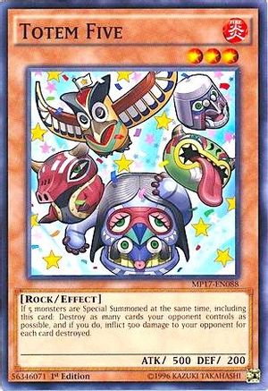 Totem Five (MP17-EN088) - 2017 Mega-Tins Mega Pack 1st Edition