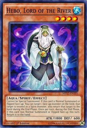Hebo, Lord of the River (MP17-EN195) - 2017 Mega-Tins Mega Pack 1st Edition