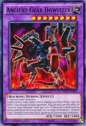 Ancient Gear Howitzer - MP17-EN202 - 2017 Mega-Tins Mega Pack 1st Edition
