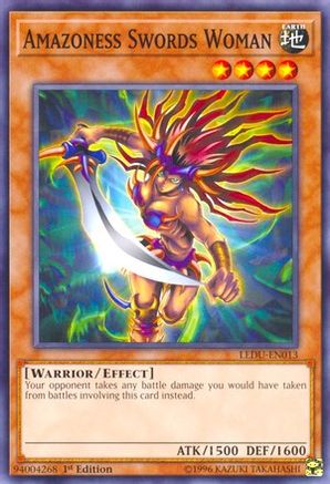 Amazoness Swords Woman - LEDU-EN013 - Legendary Duelists 1st Edition