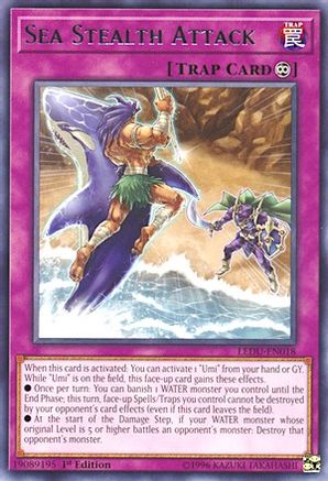 Sea Stealth Attack (LEDU-EN018) - Legendary Duelists 1st Edition