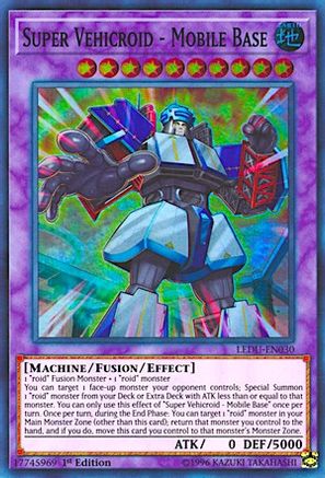 Super Vehicroid - Mobile Base (LEDU-EN030) - Legendary Duelists 1st Edition