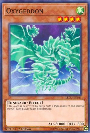Oxygeddon - LEDU-EN041 - Legendary Duelists 1st Edition