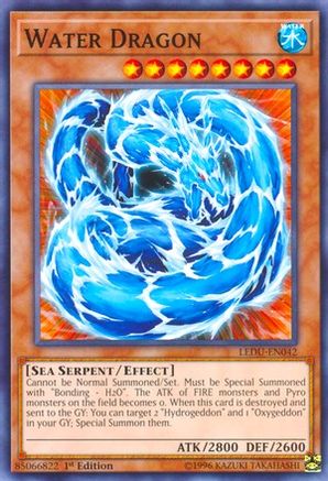 Water Dragon (LEDU-EN042) - Legendary Duelists 1st Edition