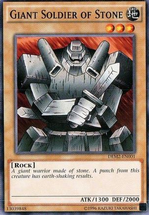 Giant Soldier of Stone (DEM2-EN001) - Demo Deck 2015 Unlimited