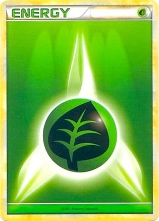 Grass Energy (2010 Unnumbered HGSS Style Non-Holo) - League & Championship Cards