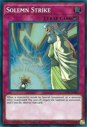 Solemn Strike (COTD-ENSE2) - Code of the Duelist Limited