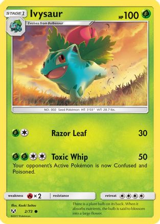 Ivysaur 2/73 - Shining Legends