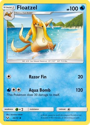 Floatzel 23/73 - Shining Legends