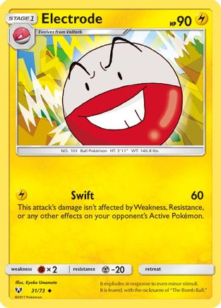 Electrode 31/73 - Shining Legends