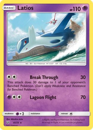 Latios 41/73 - Shining Legends Reverse Holofoil