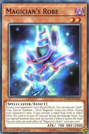 Magician's Robe (LEDD-ENA04) - Legendary Dragon Decks 1st Edition