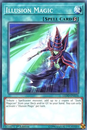 Illusion Magic (LEDD-ENA16) - Legendary Dragon Decks 1st Edition