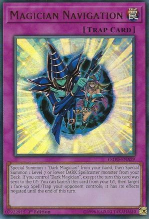 Magician Navigation (LEDD-ENA29) - Legendary Dragon Decks 1st Edition