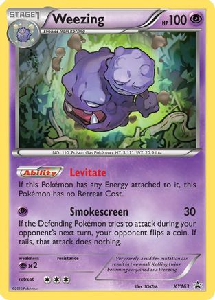 Weezing - XY163 XY163/211 - XY Promos Holofoil