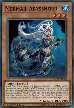 Mermail Abyssnerei (CIBR-EN028) - Circuit Break 1st Edition
