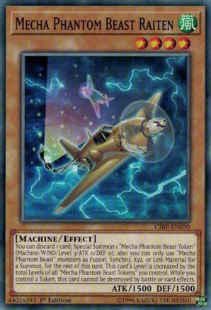 Mecha Phantom Beast Raiten (CIBR-EN030) - Circuit Break 1st Edition