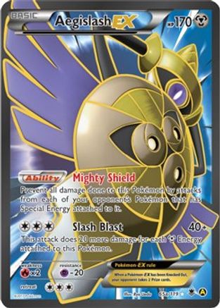 Aegislash EX - 65a/119 65a/119 - Alternate Art Promos Holofoil