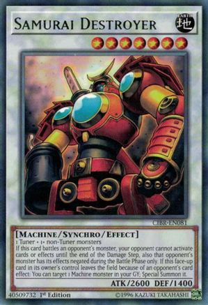 Samurai Destroyer (CIBR-EN081) - Circuit Break Unlimited