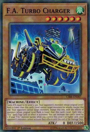 F.A. Turbo Charger (CIBR-EN087) - Circuit Break 1st Edition