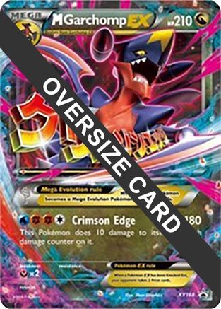 M Garchomp EX - XY168 XY168 - Jumbo Cards Holofoil