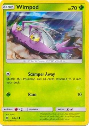 Wimpod - 8/145 (Collection Promo) 8 - League & Championship Cards Holofoil