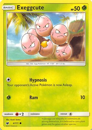 Exeggcute 4/111 - SM  Crimson Invasion