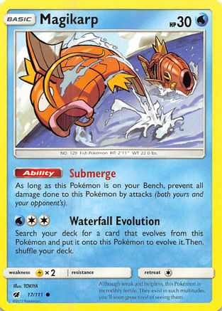 Magikarp 17/111 - Crimson Invasion Reverse Holofoil