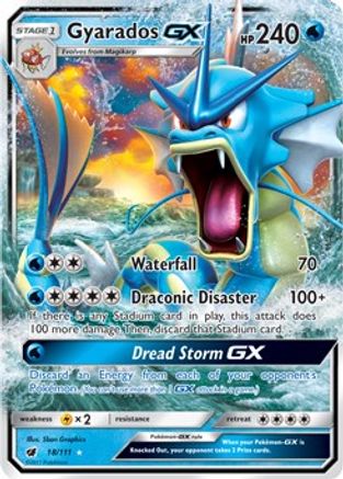 Gyarados-GX 18/111 - Crimson Invasion Holofoil