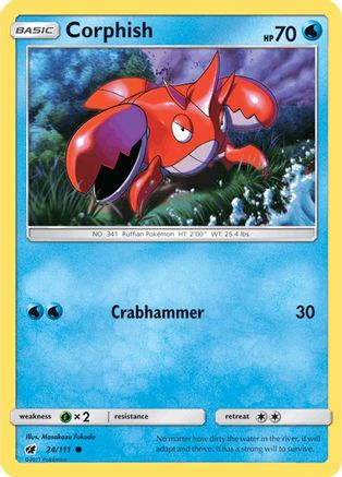 Corphish 24/111 - SM  Crimson Invasion
