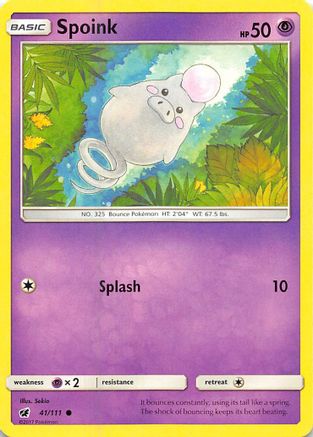 Spoink 41/111 - SM  Crimson Invasion