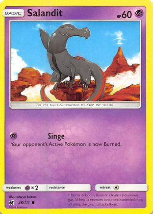 Salandit 46/111 - SM  Crimson Invasion