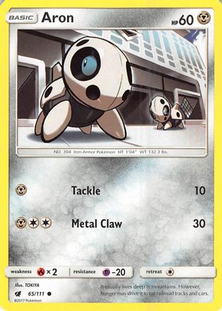 Aron 65/111 - SM  Crimson Invasion